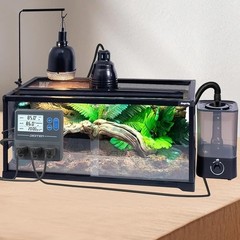 3-in-1 Temperature Humidity Timer Controller Greenhouse Reptile Plant Care New