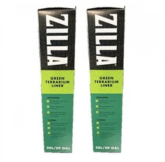 2 Zilla Reptile Terrarium Bedding Substrate Floor Liner Green 20L/29GAL 11.75″