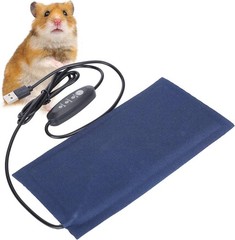 Small Reptile Heating Pad, 6×3 Inch USB Heat Pad with 3 Temperature Levels