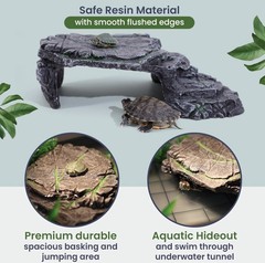 Large Turtle Tank Kit for Aquatic Turtles | Complete Starter Kit | New/Open box