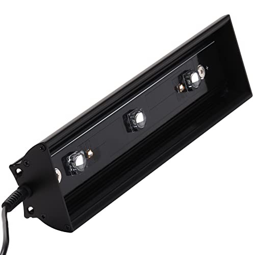 Aiicioo Reptile LED UVB Light – Terrarium Light with 3 Timing Function UVB Lamp