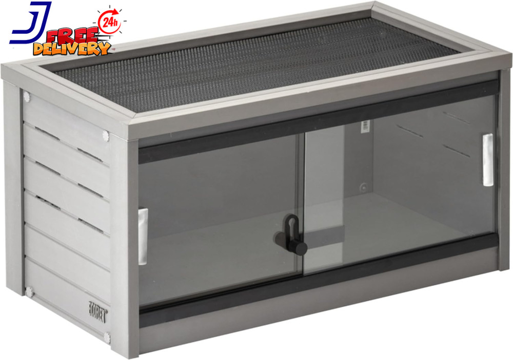 24 Inch Small Mojave Reptile Habitat Enclosure Lounge in Grey FREE SHIPING