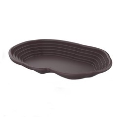 Extra Large Reptile Bathing Pool Reptile Feeding Dish Water Bowl with Ramp Aq…