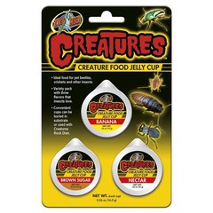 Zoo Med Creatures Creature Food Jelly Cup 3 Pack