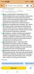 BN-LINK Digital Seedling Thermostat Temp Controller for Seed Germination/Reptile