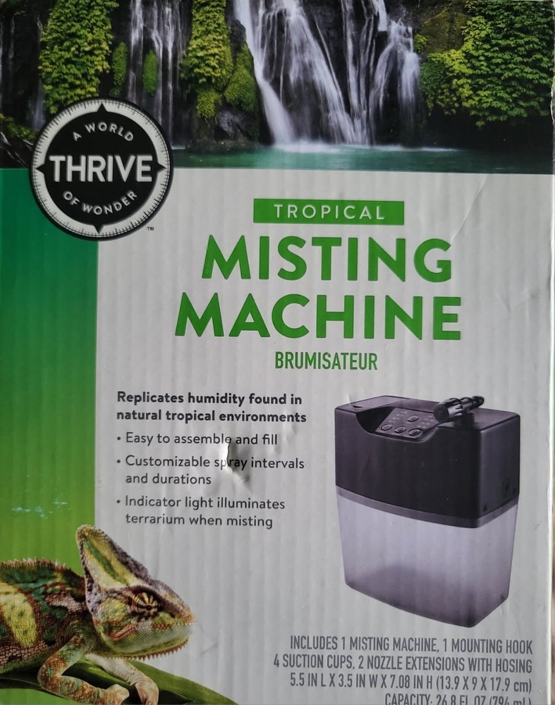 NEW THRIVE Tropical Misting Machine 26.8 Fl. Oz 794ml