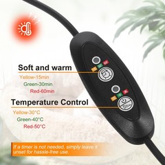 Usb Small Heating Pad For Hamster Reptile Carbon Fiber Pet Warm Mat 14 cm