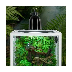OIIBO 30 Gallon Reptile Tank 18″ x 18″ x 24″ Reptile Terrarium, Full View Gla…