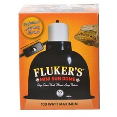 Reptile, Flukers Mini Sun Dome (100 Watt (5.5″ Diameter))