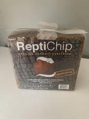 ReptiChip Reptile Substrate Coconut Chip Block for Snake and Lizard Bedding