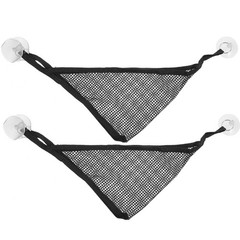 2Pcs Durable Pet Hammock Toy Olive Green Mesh Reptile Swing for Lizards