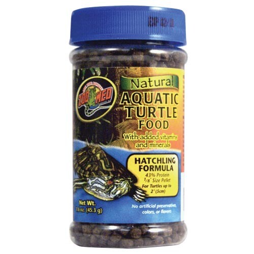 RA Natural Aquatic Turtle Food – Hatchling Formula – 1.9 oz (4 Pack)