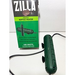 Zilla Aquatic Reptile Heater 100 watts terrariums 40G containing 30G of water