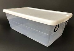 Reptile Isopod Vented Enclosure Isopod Terrarium Reptile Vivarium Container 6 Qt