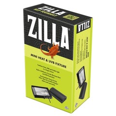 Zilla Reptile Terrarium Enclosure Mini Heat & UVB Light Fixture (Bulb Sold Se…