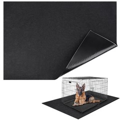 Extra Large Dog Crate Floor Protector 59″ X 46″ Waterproof Non-Slip Under Dog…