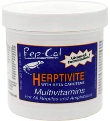 Rep Cal Herptivite Multivitamin Supplements for Reptiles 3.3 oz – 2 Pack