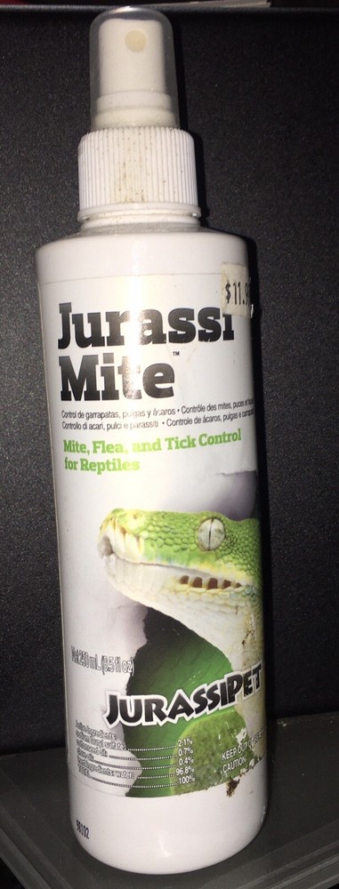 JurassiPet JurassiMite Spray Natural Mite, Flea and Tick Control for Reptiles