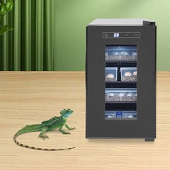 23L Digital Reptile Egg Incubator 10-40℃ Scientific Hatcher Led Display Black US