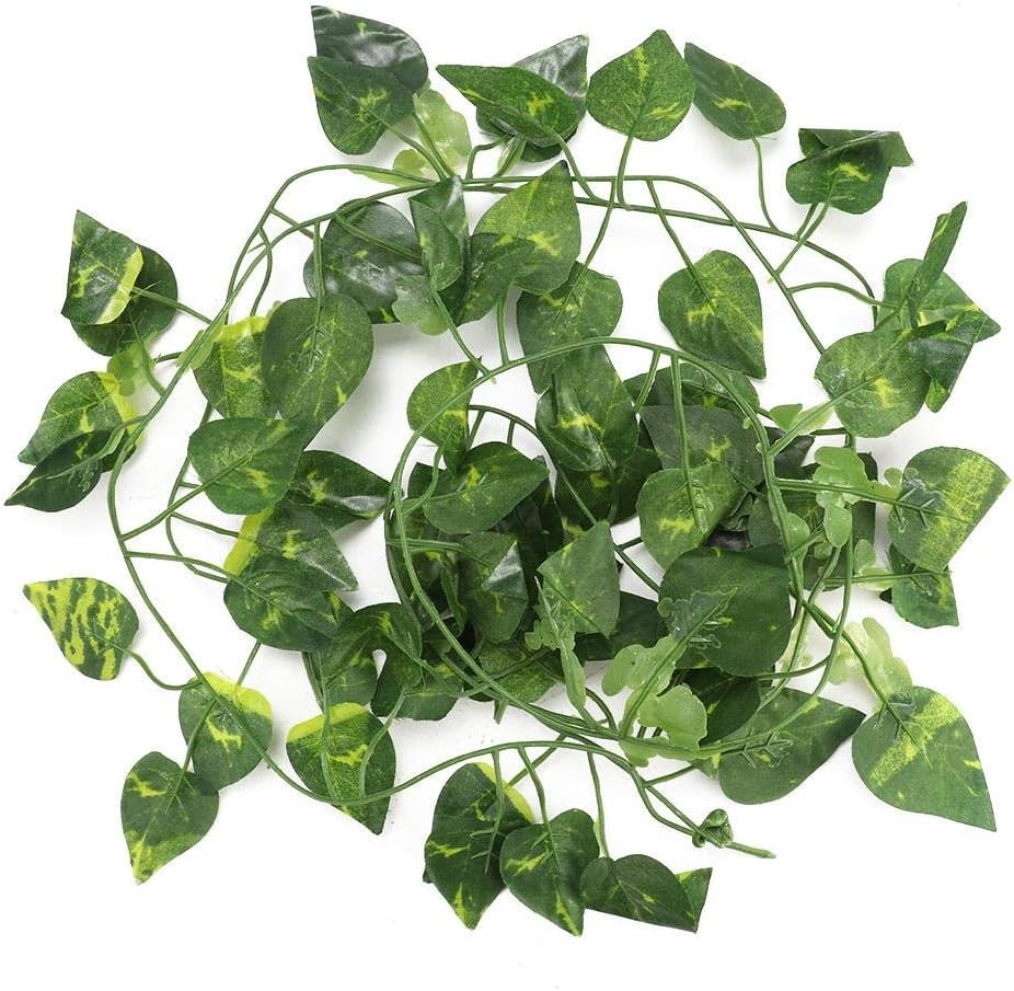 Repta Vines Flexible Bend Long Vines Artificial Fake Leaves Habitat Decor Lizard
