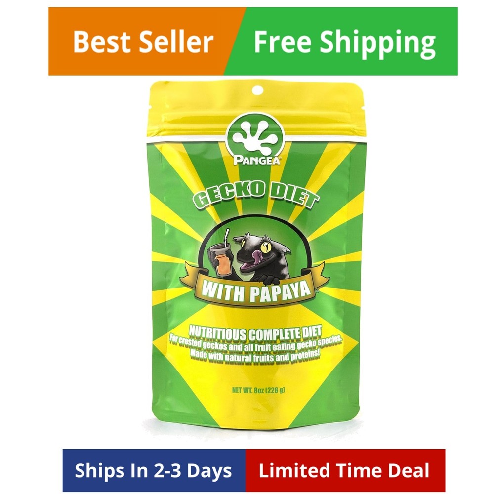 Gecko Diet with Papaya 8oz