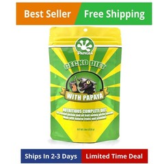 Gecko Diet with Papaya 8oz