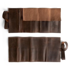 Hide & Drink, Watch Roll Organizer with Zippered Pouch, Easy Carry On Watchlo…