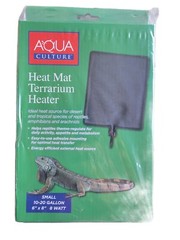Aqua Culture Small Tank Terrarium Heat Mat 6 x 8 – 10 to 20 Gallon 8 Watt NEW
