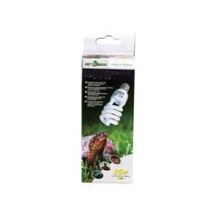 REPTIZOO Reptile UVB 2.0 2% Low Level Spiral Energy Saving Lamps 26W (CT2026)