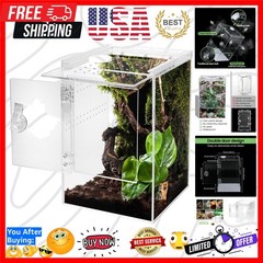 Tall 【𝐍𝐨 𝐀𝐬𝐬𝐞𝐦𝐛𝐥𝐲 𝐑𝐞𝐪𝐮𝐢𝐫𝐞𝐝】, Jumping Spider Enclosure, Fron…