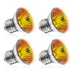 DaToo Reptile Heat Lamp 4PCS 50W UVA UVB Basking Bulb
