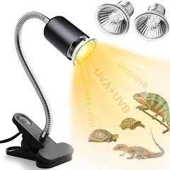 Reptile Lamp 25/50/75W UVA+UVB 3.0 Pet Heat Lamp Bulb Turtle Basking Light Bulbs