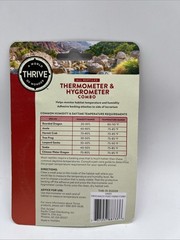 Thrive Thermometer & Hygrometer Combo Sealed New Sealed