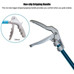 IC ICLOVER 52 Inch Aluminum Alloy Snake Tongs, Professional Standard All-in-One