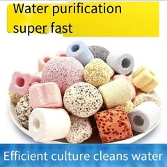1000g, 2.2lb【No ore】 Aquarium bio Media,6 in 1 Ceramic Filter Medi