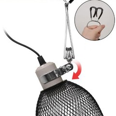 Reptile Heating Protection Lampshade 160W Enclosure Cage Protection (Bulb Not