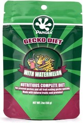 Gecko Food Powder Compatible with Crested Gecko Fruit Diet 2oz Watermelon