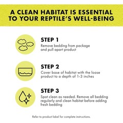 Zilla Reptile Comfort Bedding for Burrowing Reptiles, 24.6 Liters