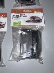 6 Zilla Heavy Duty Screen Clips for Reptile Enclosure 30Gal+ Large – 6 Packages
