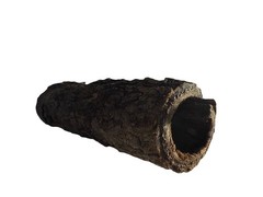 (RGB4) Natural Cork Bark Tube Log 10-11in Reptile Terrarium Hide Snake Gecko #6