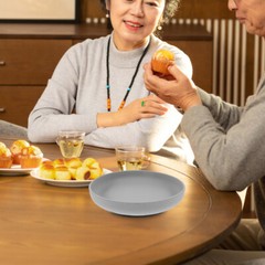 Scoop Plate Non Slip Plates for Disabled Anti-spill Dinner The Elderly Child