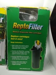 2 Boxes TetraFauna ReptoFilter Filter Cardridges 3 Pack Each Medium #A2