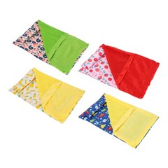 Reptile Sleeping Bag Soft and Warm Bearded Dragon Bed with Pillow for Bearded