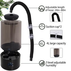 Reptile Humidifier Fogger, (4L) Fog Machine for Reptile Terrarium Tank, Pets …