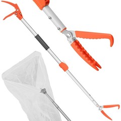 Kalkal Snake Grabber Tool, 62” Professional Aluminum Alloy Telescopic Ratt