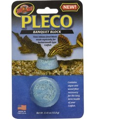 Laboratories AZMBB8 Pleco Banquet Block Black 0.45 Ounce Pack of 1