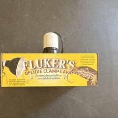 Fluker’s Deluxe Clamp Lamp 5.5 in Polished Aluminum Reflector 75W