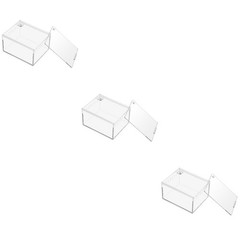 3 Pieces Jumping Spider Box Spider’s Habitat Supplies Lizard Case