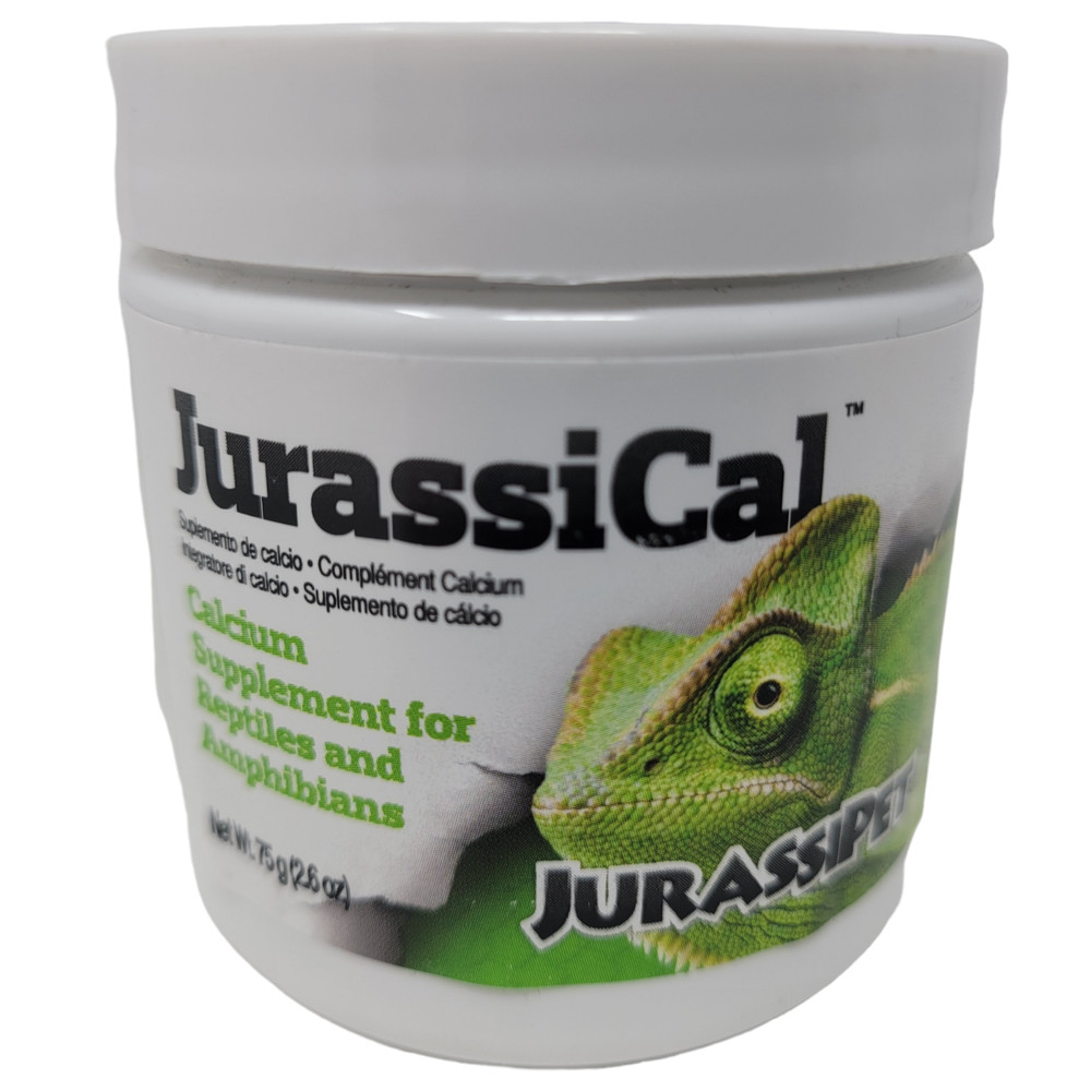 JurassiCal Calcium Supplement for Reptiles and Amphibian’s 2.6oz New Jurassipet