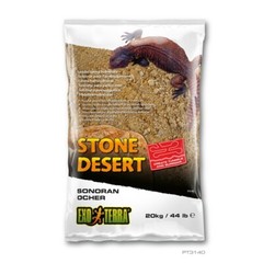 EXO TERRA STONE DESERT SUBSTRATE – SONORAN OCHER – 20 KG (44 LBS)